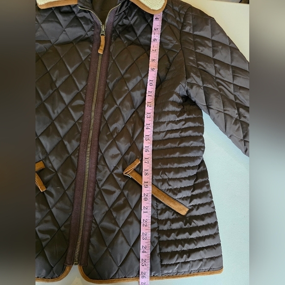 Jockey Brown Quilted Barn/Work Jacket Women's Size M. - Picture 6 of 7